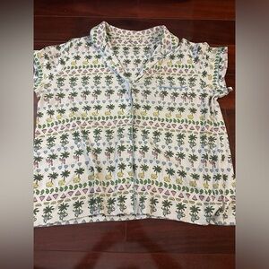 Roller rabbit polo pajama top
